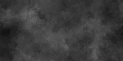 Poster - Abstract smoke on black background texture. dark grunge concrete wall texture. dark black and gray smooth smoke, fog abstract steam background with clouds backdrop design. dark paper texture.