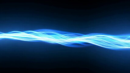Poster - Light beams create stunning visual effects in a dark background during an artistic display