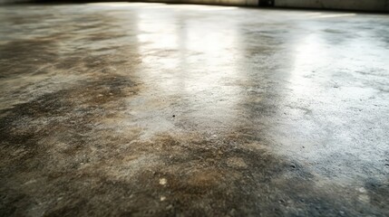 Aufkleber - Textured dirty cement floor background with natural imperfections for design and architectural use