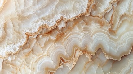 Poster - Elegant cream ivory onyx marble surface for interior and exterior decoration in architectural and construction design projects