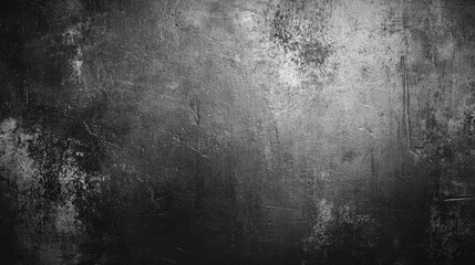 Poster - Grunge gray concrete wall texture with a dirty paint finish for background and design projects