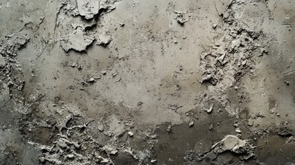 Aufkleber - textured grungy concrete surface with peeling paint and rough patches ideal for backgrounds or design projects
