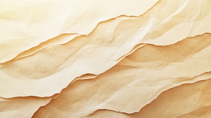 Poster - Textured eco-friendly paper sheet background for creative card designs and various artistic projects in warm natural tones