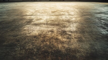 Aufkleber - Textured cement floor background with a weathered and grungy appearance suitable for industrial or architectural design projects.