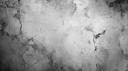 Aufkleber - Grunge cement wall background texture with distressed surface and monochrome tones for industrial or artistic design projects