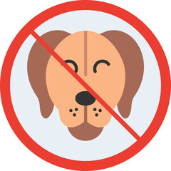 Poster - No Pets Icon