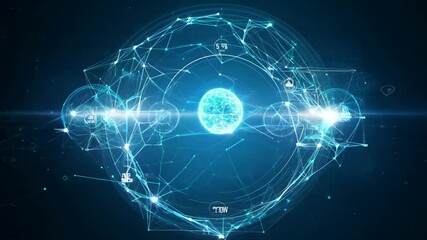 Poster - exploring the visualization of energy particles in a digital universe with dynamic light effects