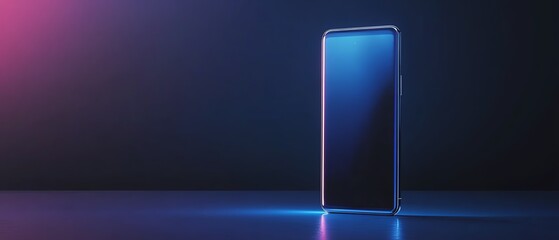 Aufkleber - A futuristic phone with a holographic AI assistant projecting from the screen, minimalist design, personalized virtual helper with artificial intelligence technology, highres