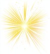 © Bundi - Shining Gold Star. Radiant illumination. See-through sun rays.