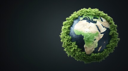 Poster - A glowing blue hologram of Earth displays continents and oceans, illuminated by global network connections with a focus on South Asia