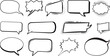 © DesignRevel - Comic speech bubbles set collection,speech, comic, cartoon, talk.