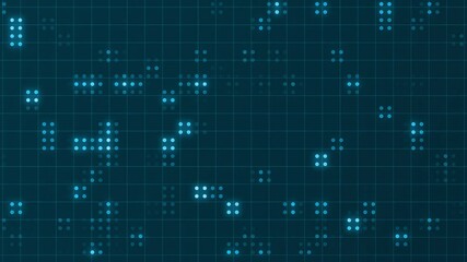 Wall Mural - Halftone background. 