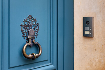 Contrast on a French classic mansion