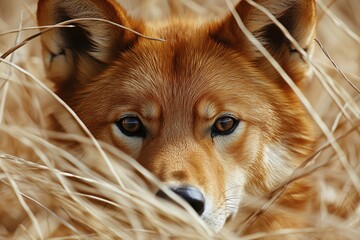 Wall Mural - Watchful Predator, Dingo