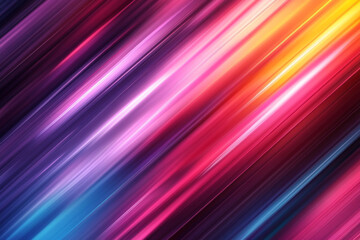 Poster - Colorful abstract lines create a vibrant backdrop for digital design ideas