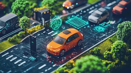 Poster - Innovative Electric Vehicle Transportation System for Sustainable Urban Mobility Concepts in Smart City Design