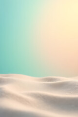 Poster - Pastel colored images of summer and holiday backgrounds feature soft focus on sandy textures to evoke a carefree atmosphere often._00001_