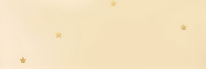 Poster - A gold star is prominently displayed against a soft, pale colored background that adds visual appeal to various designs._00004_