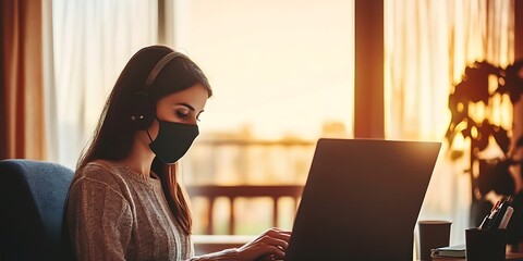 Developing programmer Development Website design and coding technologies working at home