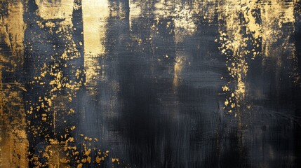 Poster - Abstract art creation gallery exhibit digital artwork urban space close-up view modern artistic expression