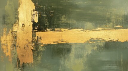 Poster - Dynamic abstract art composition gallery exhibition mixed media urban space aesthetic perspective modern creativity