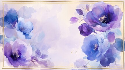 Poster - Delicate floral arrangement soft background digital artwork elegant design close-up aesthetic beauty