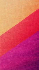 Poster - Vibrant colored paper texture showcasing gradients of orange, red, and purple for artistic and creative projects