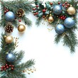 © Kim Ray - christmas tree branches and decorations