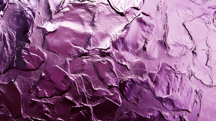Wall Mural - A shimmering purple metallic texture background with a glossy and reflective surface. Reflective. Illustration