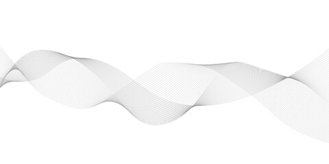 Poster - abstract grey, white smooth element swoosh speed wave modern stream transparent background. abstract