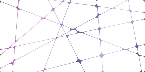 Aufkleber - Abstract visualisation of network connections and neural links reflecting concepts of technology and artificial intelligence