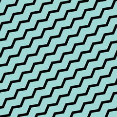 Aufkleber - Abstract zigzag lines colorful geometric seamless pattern background. Vector illustration design
