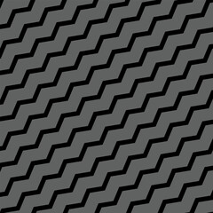Aufkleber - Abstract zigzag lines colorful geometric seamless pattern background. Vector illustration design