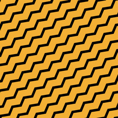 Aufkleber - Abstract zigzag lines colorful geometric seamless pattern background. Vector illustration design