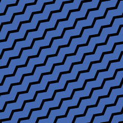 Aufkleber - Abstract zigzag lines colorful geometric seamless pattern background. Vector illustration design