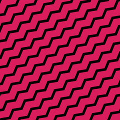 Aufkleber - Abstract zigzag lines colorful geometric seamless pattern background. Vector illustration design
