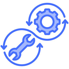 Canvas Print - Devops Icon