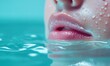 © TheoTheWizard - A woman's face is in a pool of water