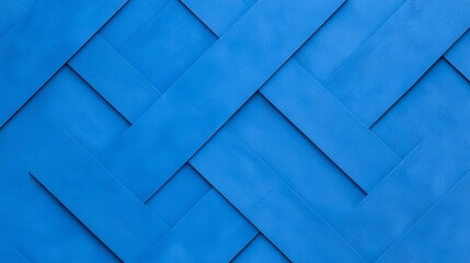 Poster - An eye-catching abstract backdrop with geometric forms and a gentle blue-green color scheme.