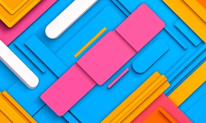 Poster - The vivid gradient and noise background. A colorful pattern illustration perfect for wallpaper, posters, flyers, and various designs. A multicolor gradation with a noise texture.