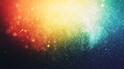 Leinwandbilder - White green blue orange yellow, grainy noise grungy empty space or spray texture, a rough abstract retro vibe background template color gradient shine bright light and glow
