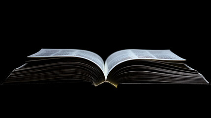 Poster - Open book with glowing pages, symbolizing effective learning and education, the image captures the essence of creativity, imagination, and the power of reading to expand horizons