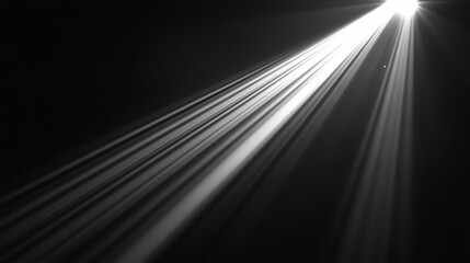 Aufkleber - Sun light overlay, sun rays overlay, sun rays light isolated on black background, overlay design, optics special lens light effect, abstract lens flare light over black background
