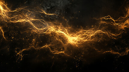 Leinwandbilder - Glowing nervous system abstract art background