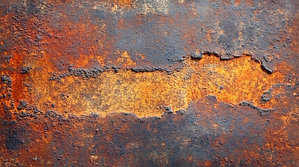 Aufkleber - Grunge metal background or texture with scratches and cracks, spots, dust, scuffs, industrial style