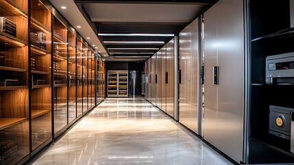 Poster - contemporary automated high rack storage