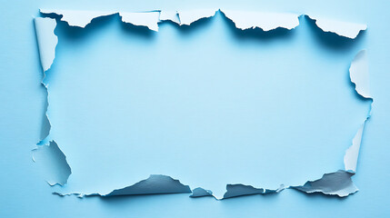 Fototapete - Blank light blue paper texture background suitable for various templates