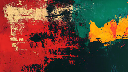 Poster - Abstract grunge banner for mexico independence day