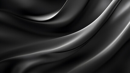 Fototapete - Abstract luxury plain blur grey and black gradient, used as background studio wall for display your products