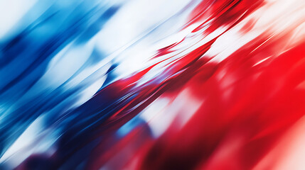 Aufkleber - Blurred background banner of red, white and blue